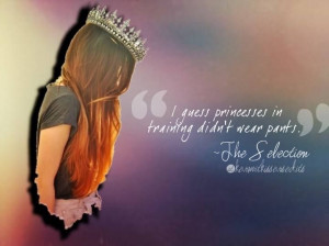 The Selection, Princesses