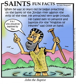 Saints Fun Facts for St. John the Baptist