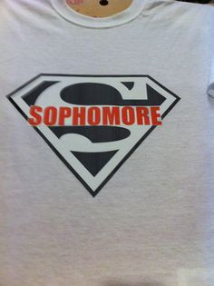 Since the Sophomore Class of 2014 doesn't have a t-shirt I created one ...