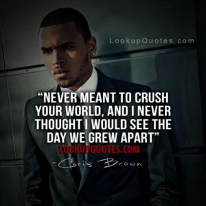 Chris Brown Quotes About Life