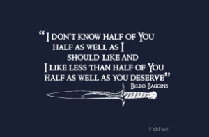 Lord Of The Rings quotBilbo Quotequot White jpg