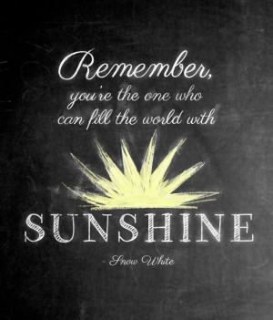 sunshine quotes and sayings
