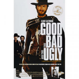 The Good, The Bad and The Ugly - Clint Eastwood Movie Poster - 11x17