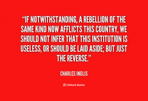 If notwithstanding, a Rebellion of the same Kind now afflicts this ...