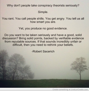 Conspiracy Theorists Quote