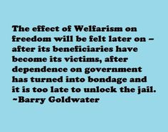 barry goldwater more welfare quotes politics conservative values barry ...