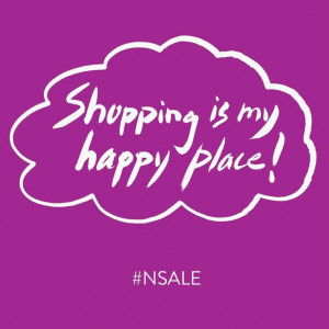 Shopping is my happy place.