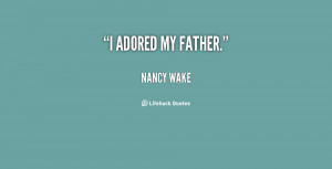 Nancy Wake Quotes