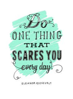 Rev Alex Shaw Google+ shares: Eleanor Roosevelt's quote: DO ONE THING ...