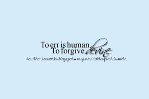 To err is human-290910