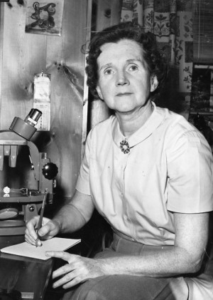 ... Pesticide battler Rachel Carson, scientist-author of “Silent Spring