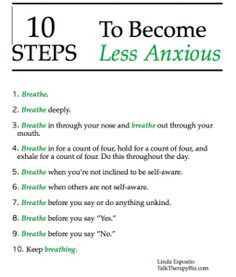 Breathing Exercises to help manage anxiety More