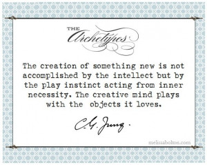 the creative mind. {carl jung quote}