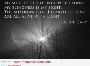 My soul is full of love – Quotes on death