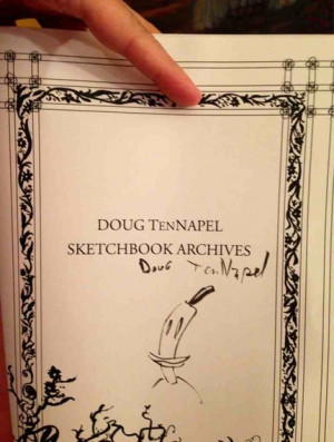 Doug TenNapel's Sketchbook Archives Kickstarter