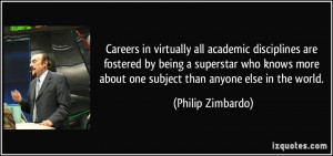 Careers in virtually all academic disciplines are fostered by being a ...