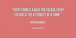 VICTOR VASARELY QUOTES image quotes at BuzzQuotes.com
