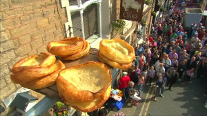 Food fight fun at black pudding championships | Watch the video ...
