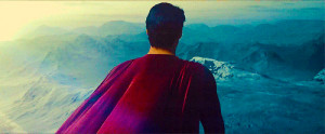 Man of Steel (2013) Quote (About gif, looking, stand, waiting)