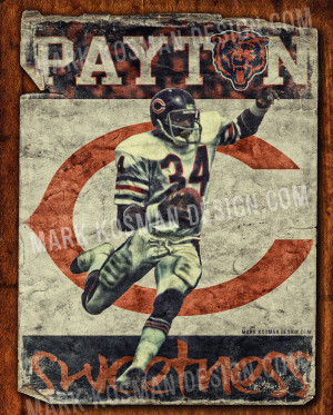 Walter Payton Famous Nfl