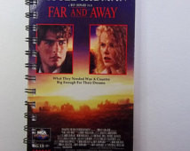 Recycled Notebook From Far And Away VHS Box, Handmade, Upcycled ...