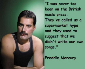 Las frases mas reconocidas del cantante Freddie Mercury
