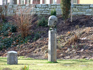 Rostropovich memorial im Schulgarten in Kronberg, by Dontworry via ...