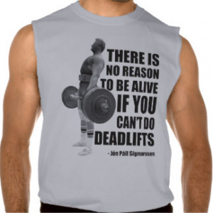 Deadlift Gym Lifting Motivation Sleeveless T-shirt