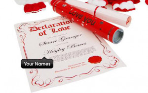 love quote declaration of love declaration of love scroll declaration ...