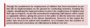 Child Labour Blog - Quote