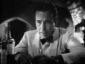Humphrey Bogart as Rick Blaine in Casablanca (1942)
