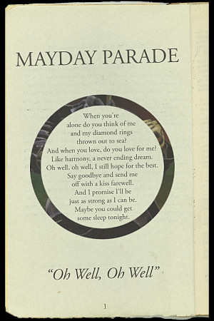 Oh well - Mayday parade