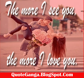 My girl should rather have beauty than brain, because I can see better ...