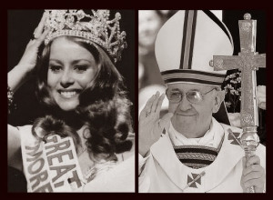 How Pope Francis reminds us of a beauty contestant...