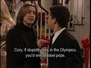 Favorite Boy Meets World Quotes by stacy