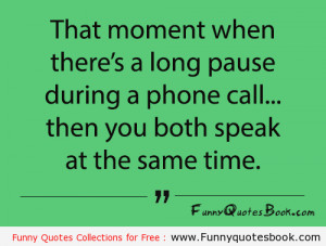 Funny Phone Call Quotes