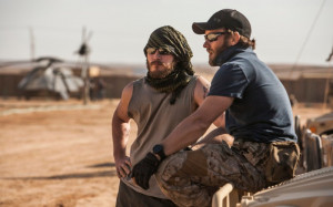 Chris Pratt (left) and Joel Edgerton play the SEAL Team Six soldiers ...