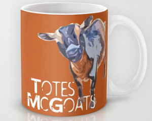 Totes McGoats Nigerian Dwarf Goat 1 1 / 15 oz Mug Dishwasher Microwave ...