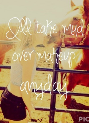 clothes, farm, girl, horse, long hair, pretty, quote