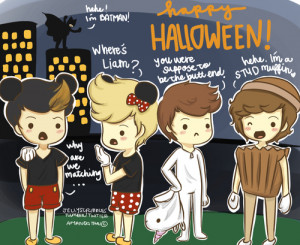Happy Halloween from One Direction
