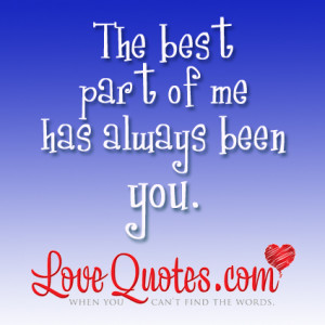 The Best Part Of Me