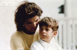 Jackie Kennedy with son John-John Hyannis Port, in 1964, sometime ...