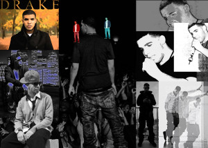 Tyga Chris Brown Drake Collage