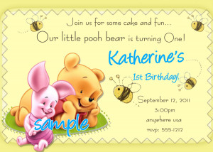 1st Birthday Invitations Planning