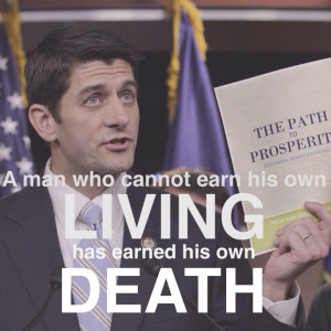 Paul Ryan Hates the Poor
