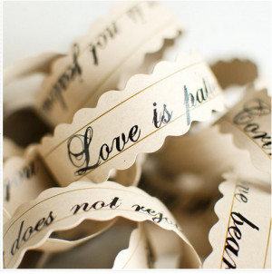 ... . Are you loving this 1st Corinthians 13 paper chain as much as I am