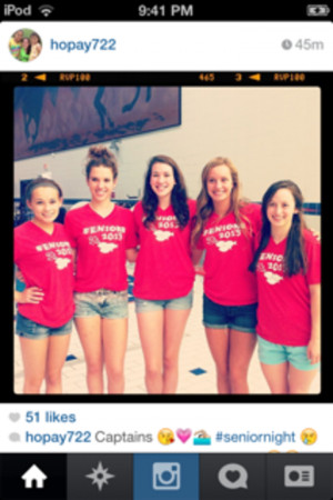 Swim Captains Senior Night! by Simone Young - over 1 year ago