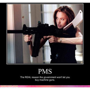 celebrity pictures angelina jolie pms guns