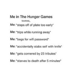me in the Hunger Games More