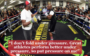 Floyd Mayweather vs Manny Pacquiao: Pretty Boy in quotes and pictures